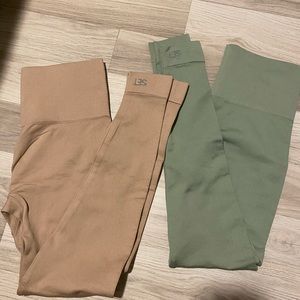 SetActive bundle (2) pink and green leggings